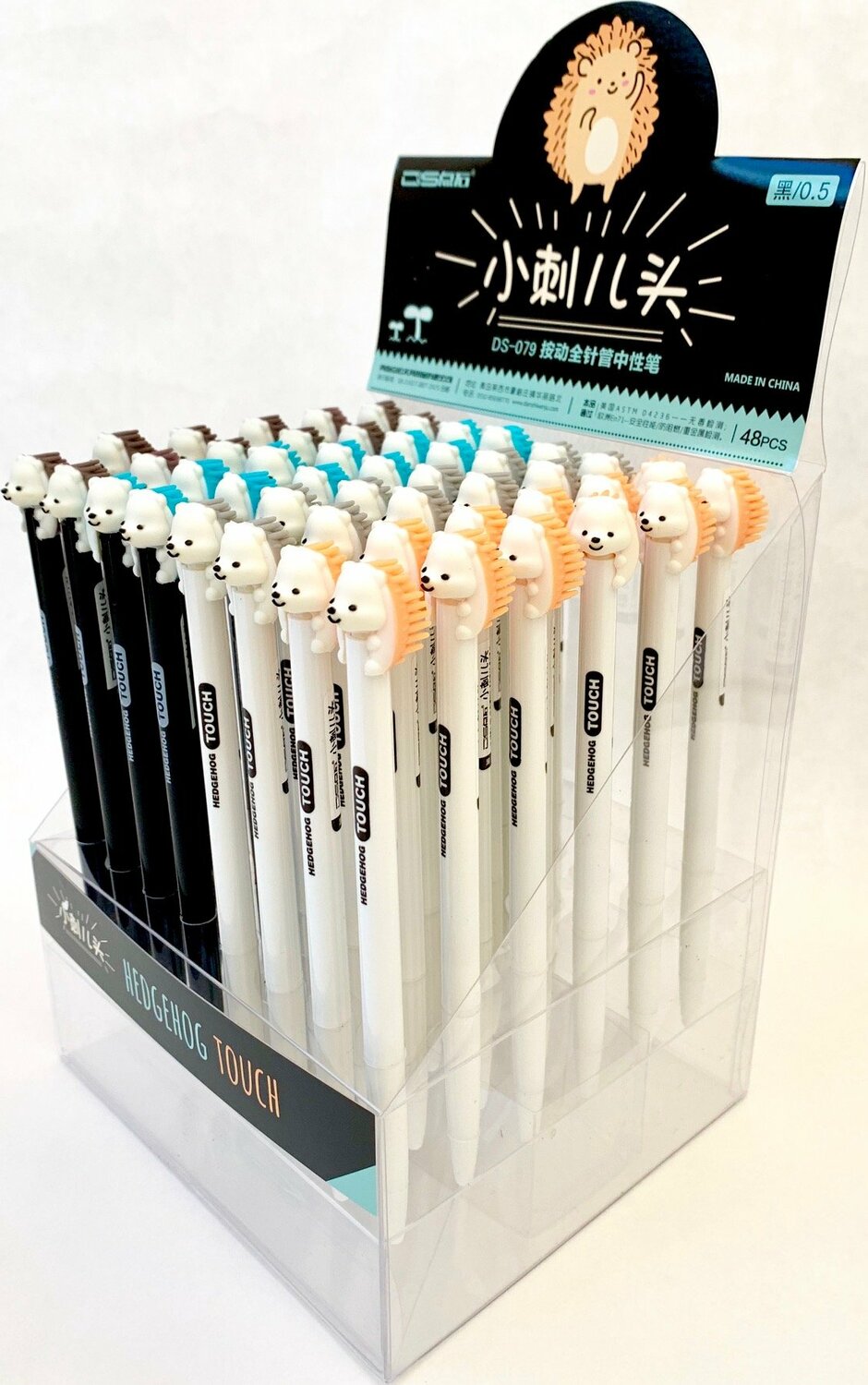 Hedgehog Retractable Gel Pen