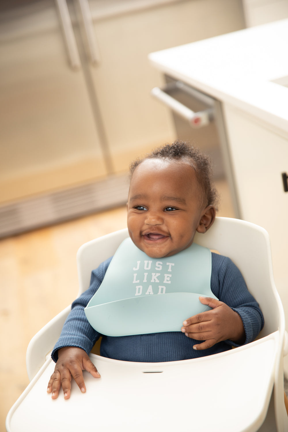 Just like Dad Wonder Bib