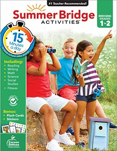 Summer Bridge Activities, Grades 1-2