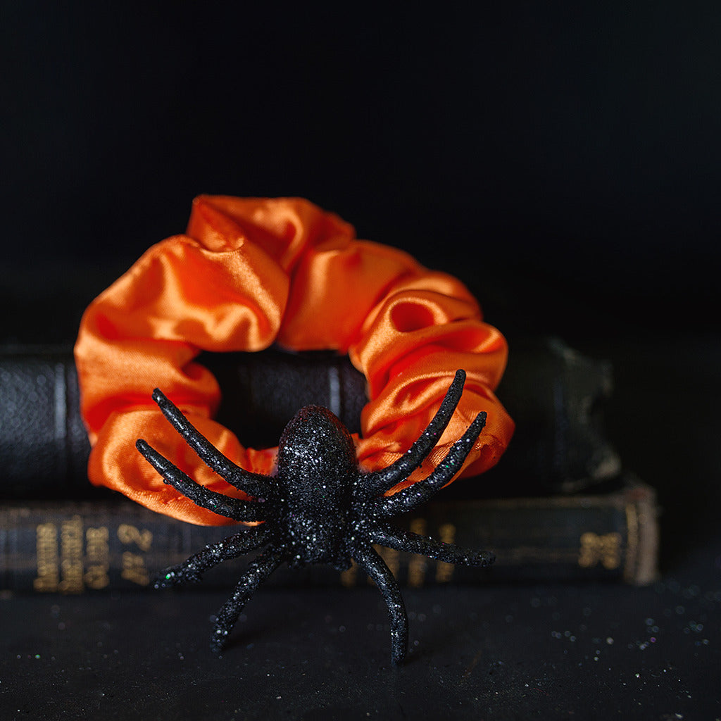 Halloween Scrunchies Bat/ Spider, 2pcs Great Pretenders USA