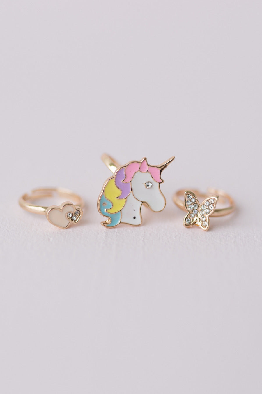 Boutique Butterfly Unicorn Rings Great Pretenders USA