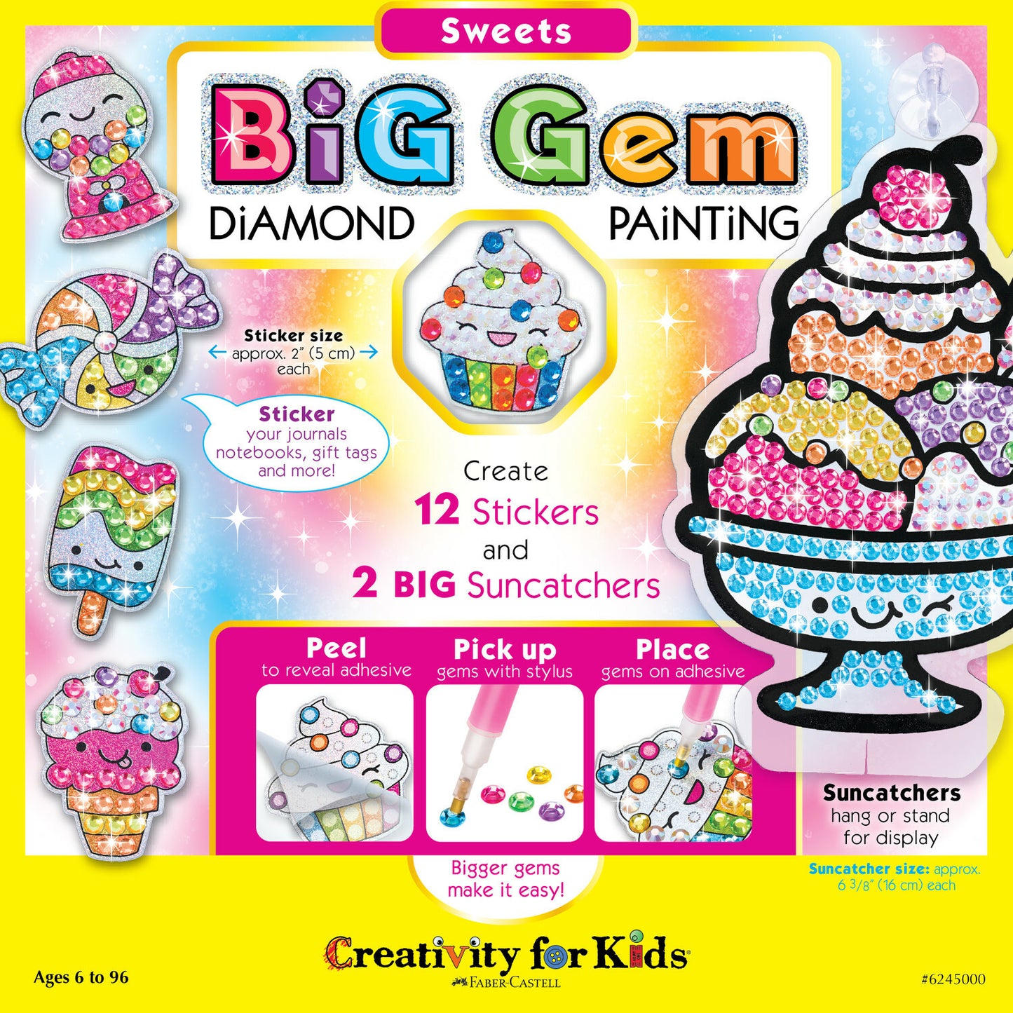 Big Gem Diamond Painting - Sweets