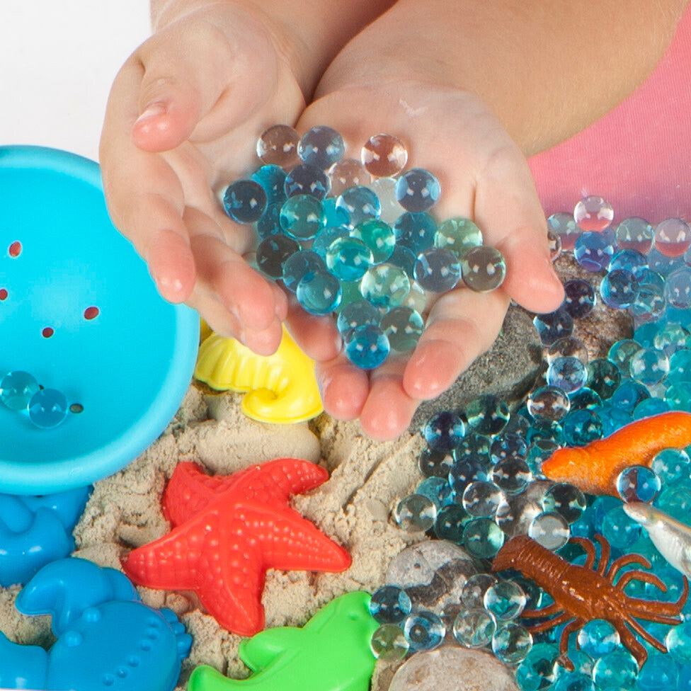 Sensory Bin Ocean and Sand