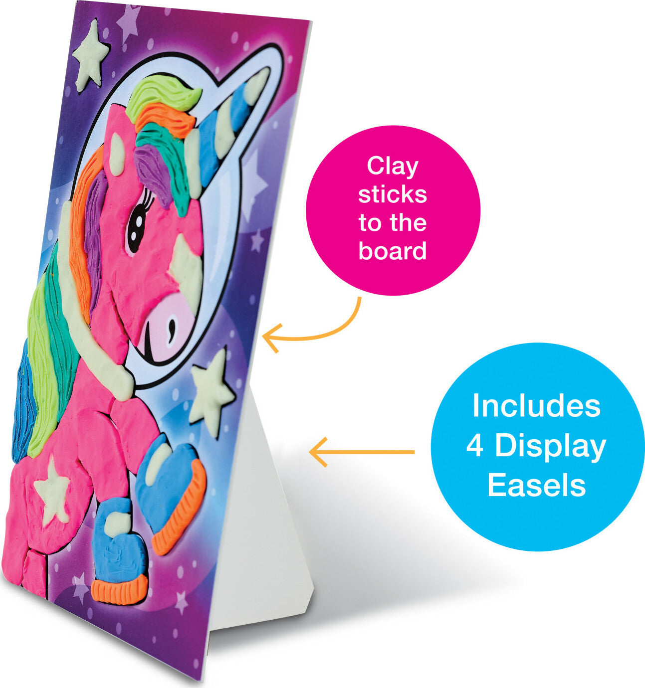 Do Art Coloring With Clay Space Pets