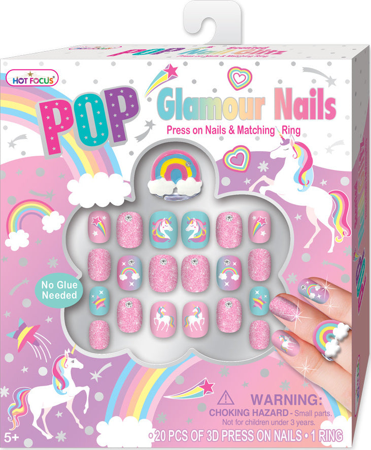 Unicorn Glamor Nails