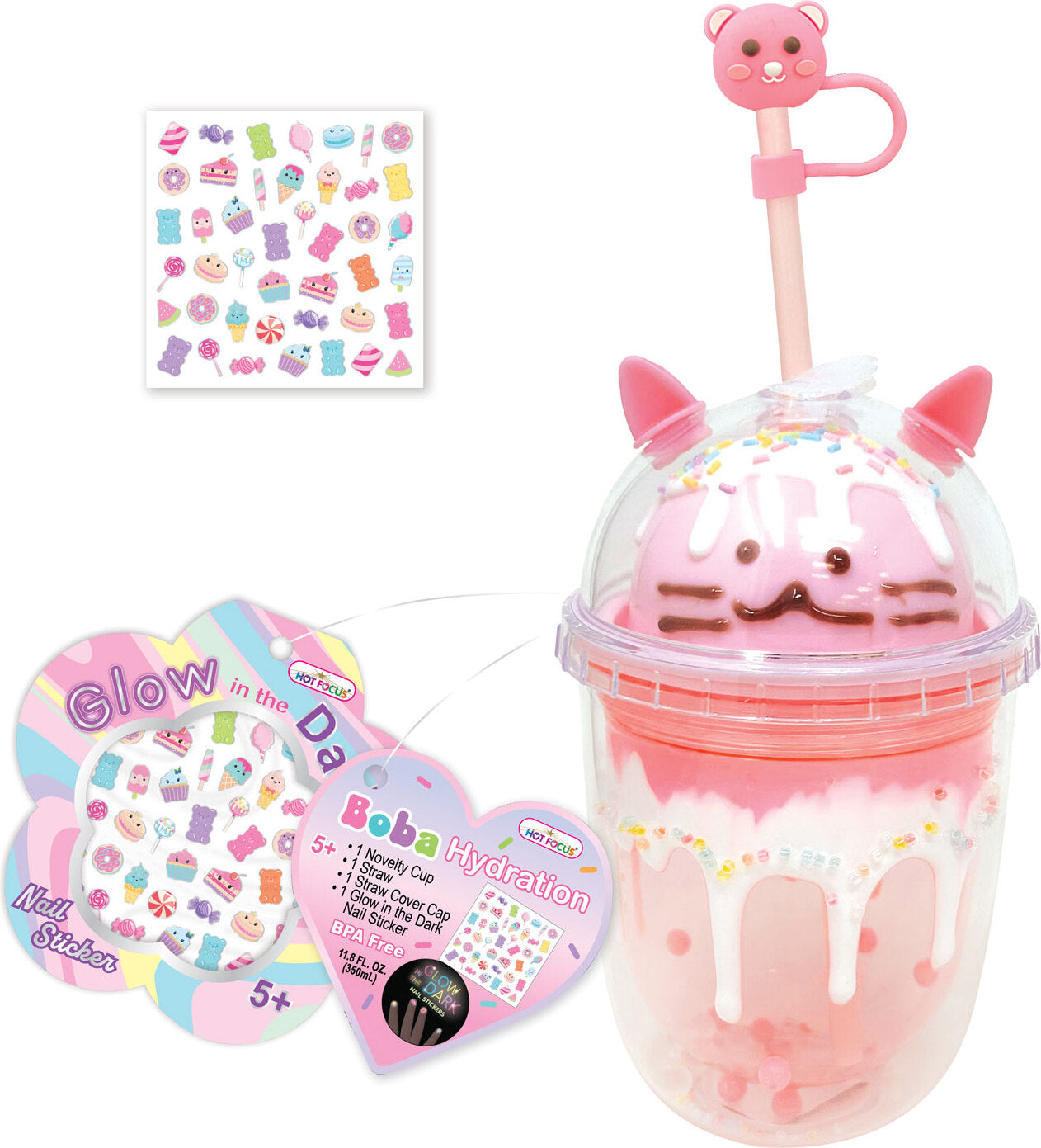 Boba Hydration, Critters (11.8 FL. oz/350mL)