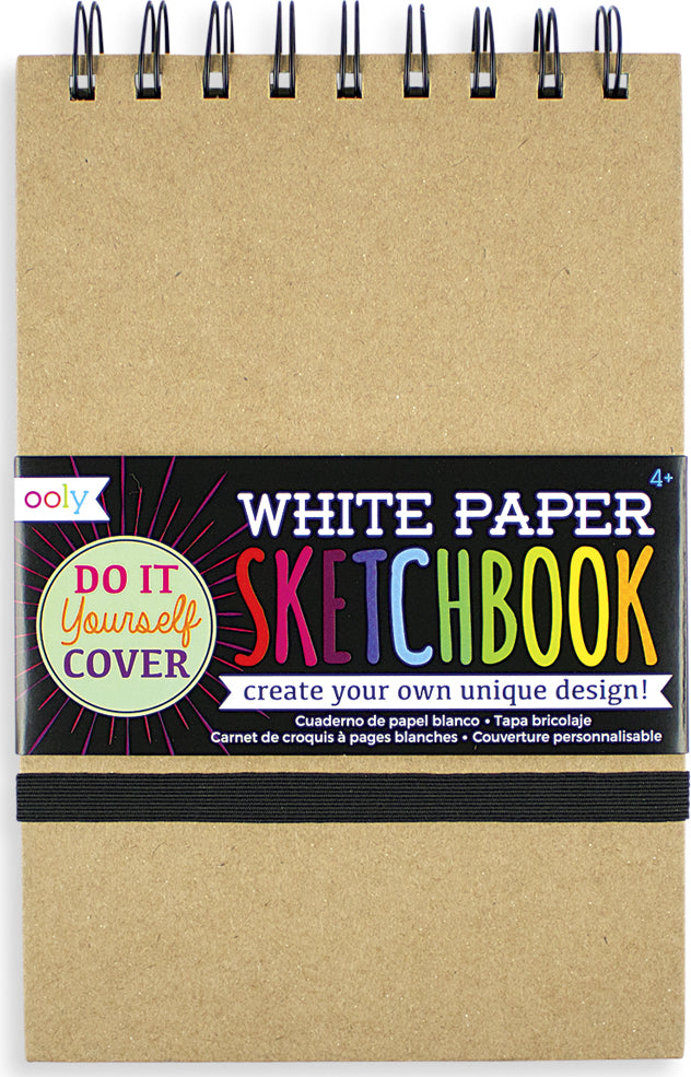 White Paper Sketchbook Small