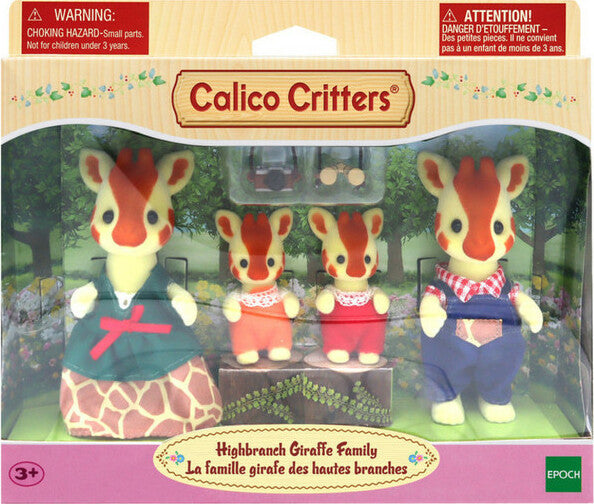Calico Critters Giraffe Family