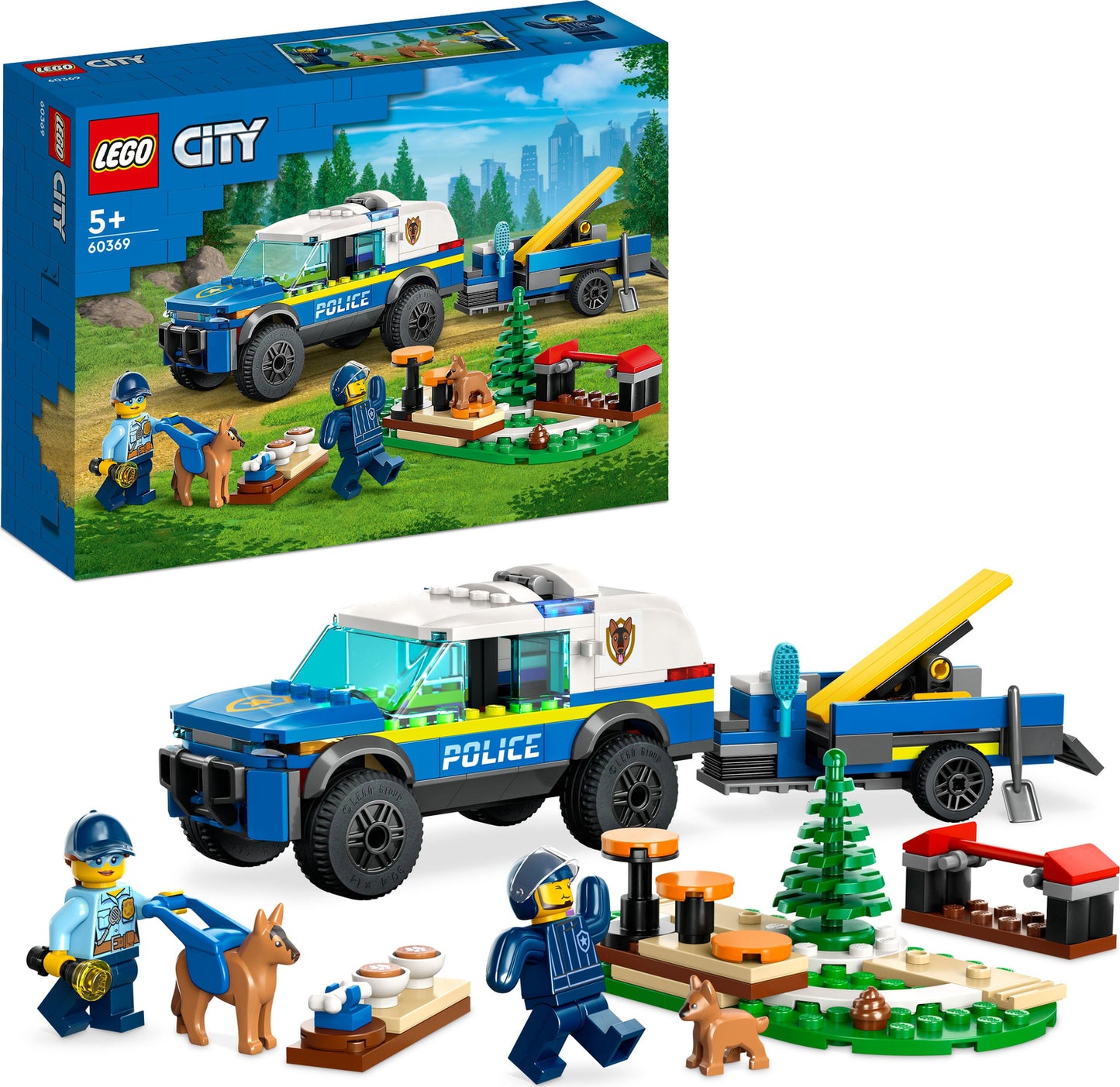 LEGO® City Police: Mobile Police Dog Training