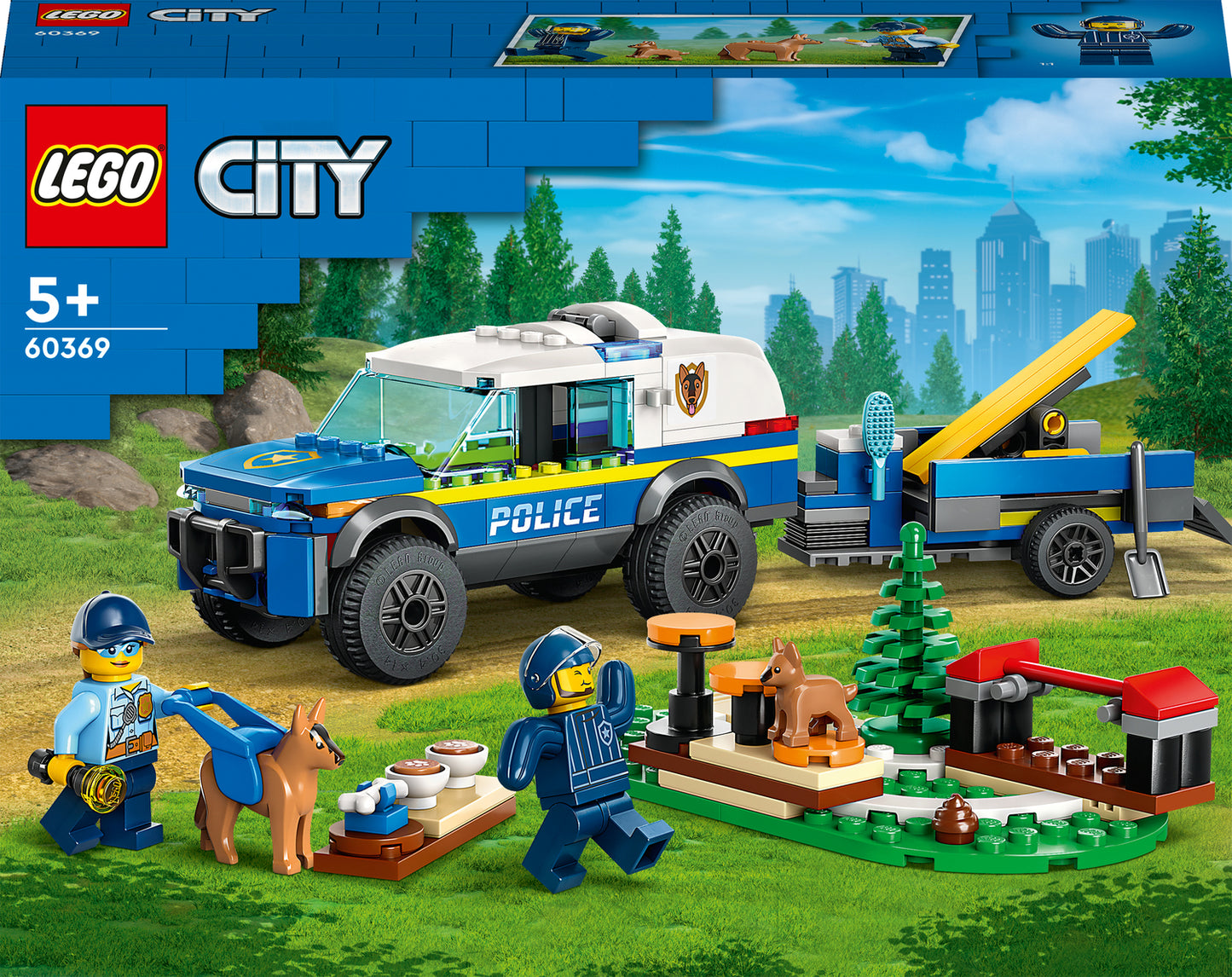 LEGO® City Police: Mobile Police Dog Training