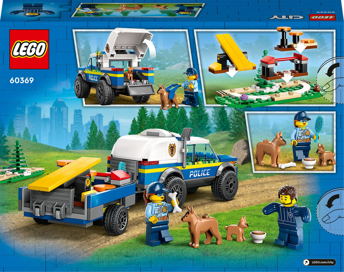 LEGO® City Police: Mobile Police Dog Training