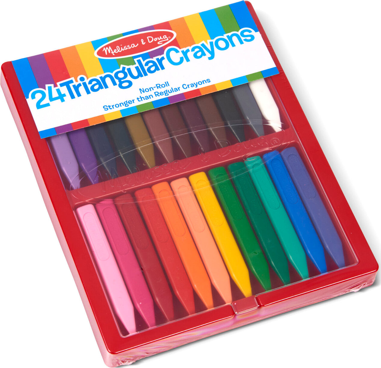 24 Triangular Crayons