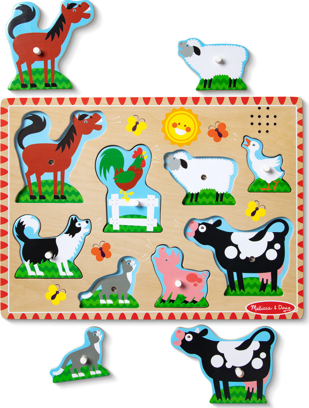 Farm Animals Sound Puzzle