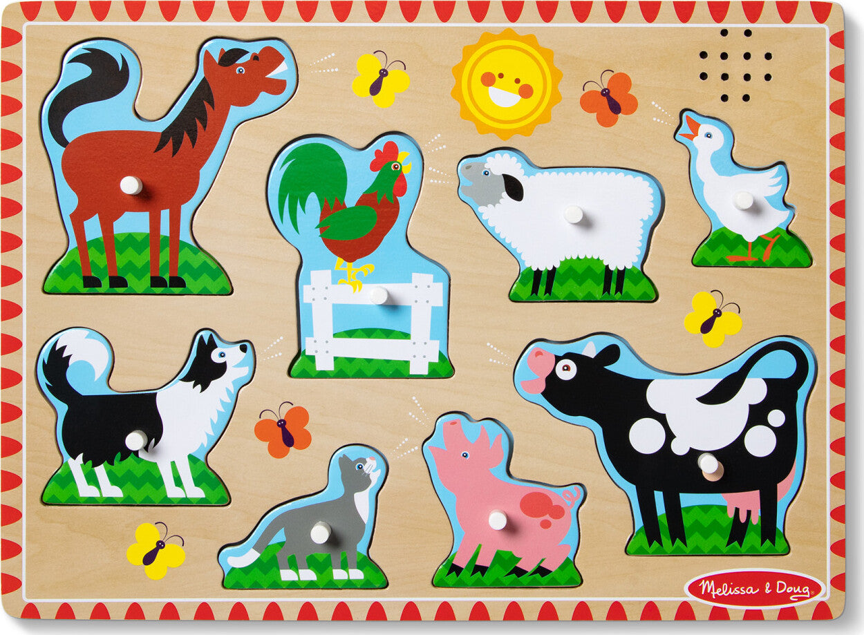 Farm Animals Sound Puzzle