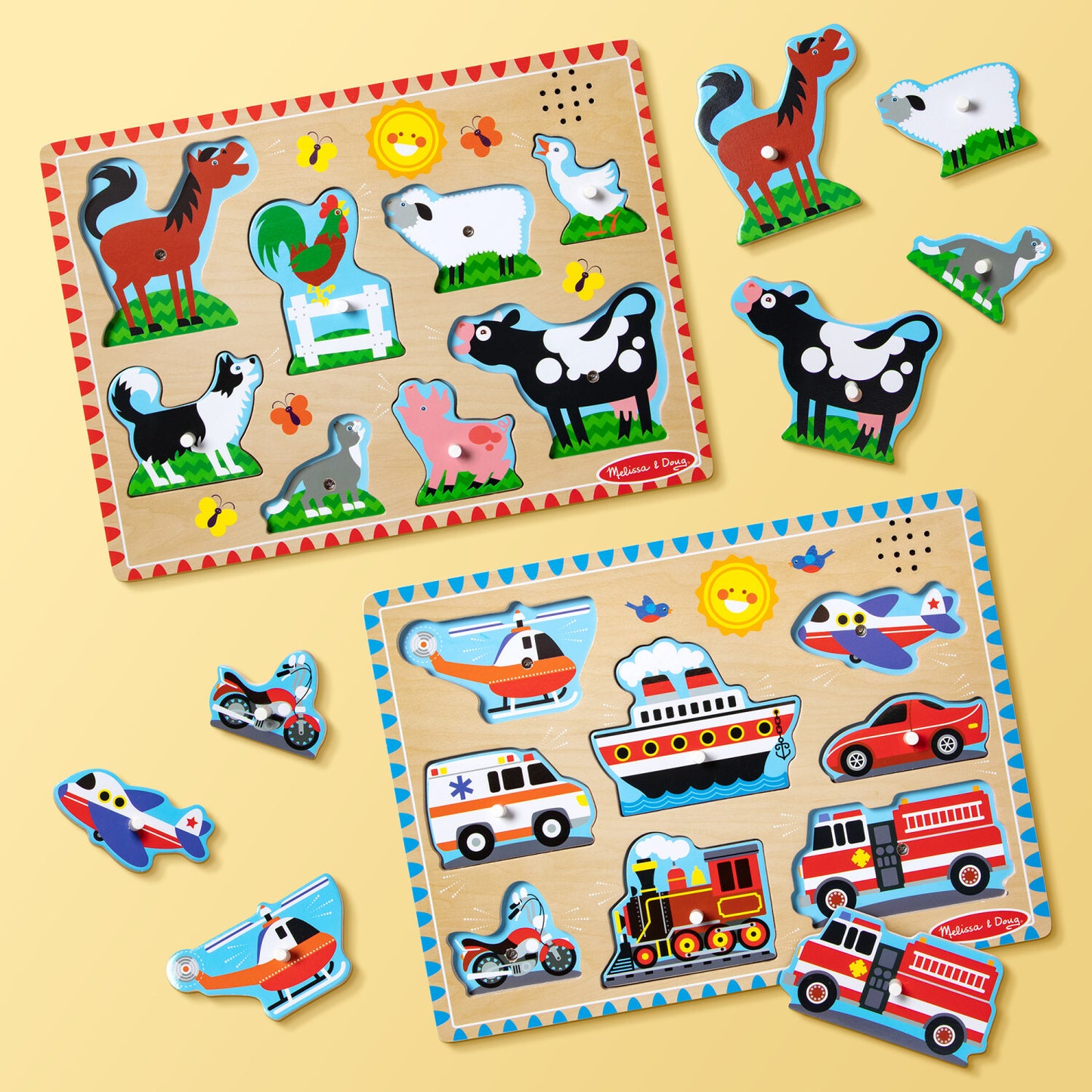 Farm Animals Sound Puzzle
