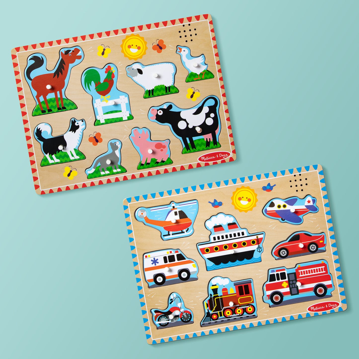 Farm Animals Sound Puzzle