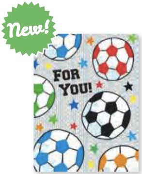 Soccer ball toss Gift enclosure