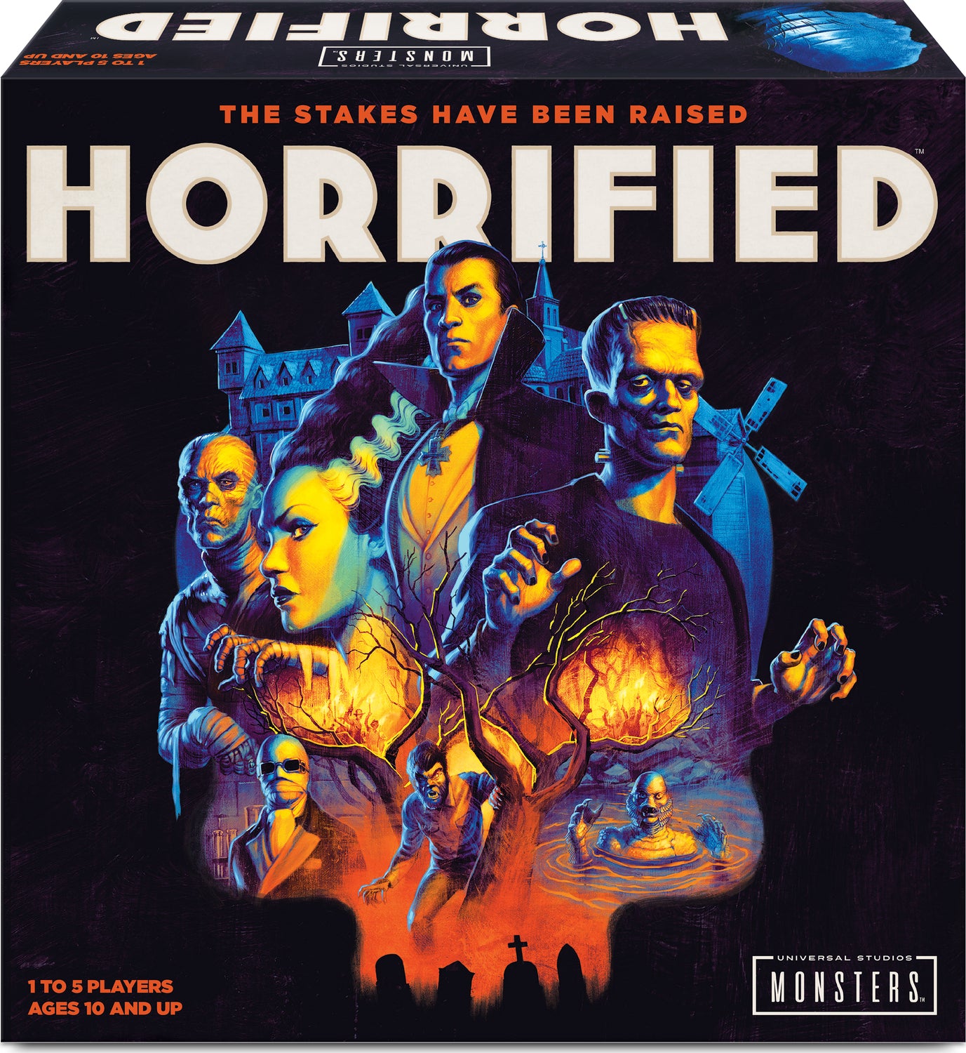 Universal Monsters Horrified Game Ages 10+