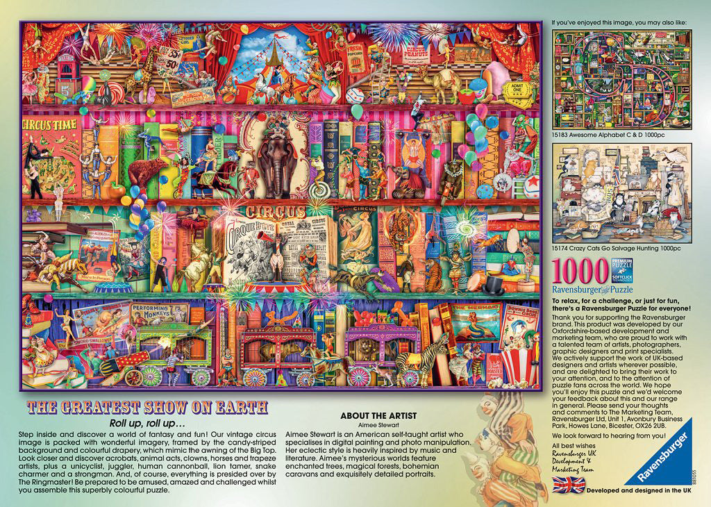 1000 Pc The Greatest Show on Earth Puzzle