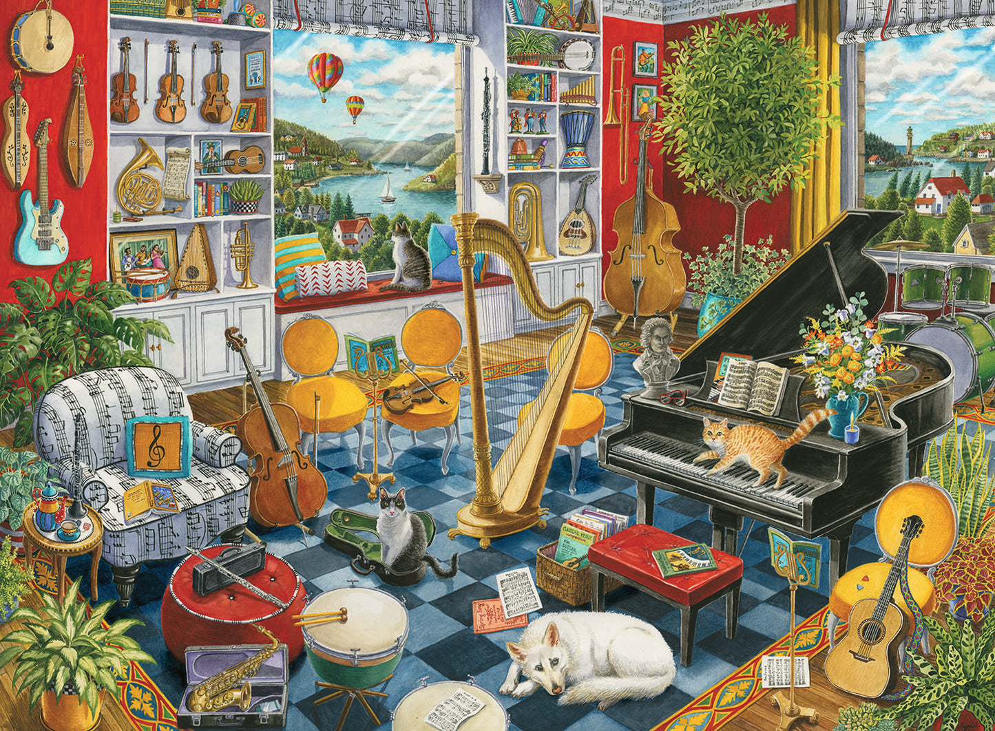 500 Pc The Music Room Puzzle