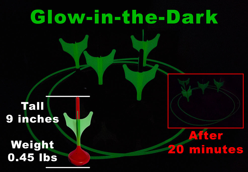Lawn Darts Glow in the Dark Age 6+