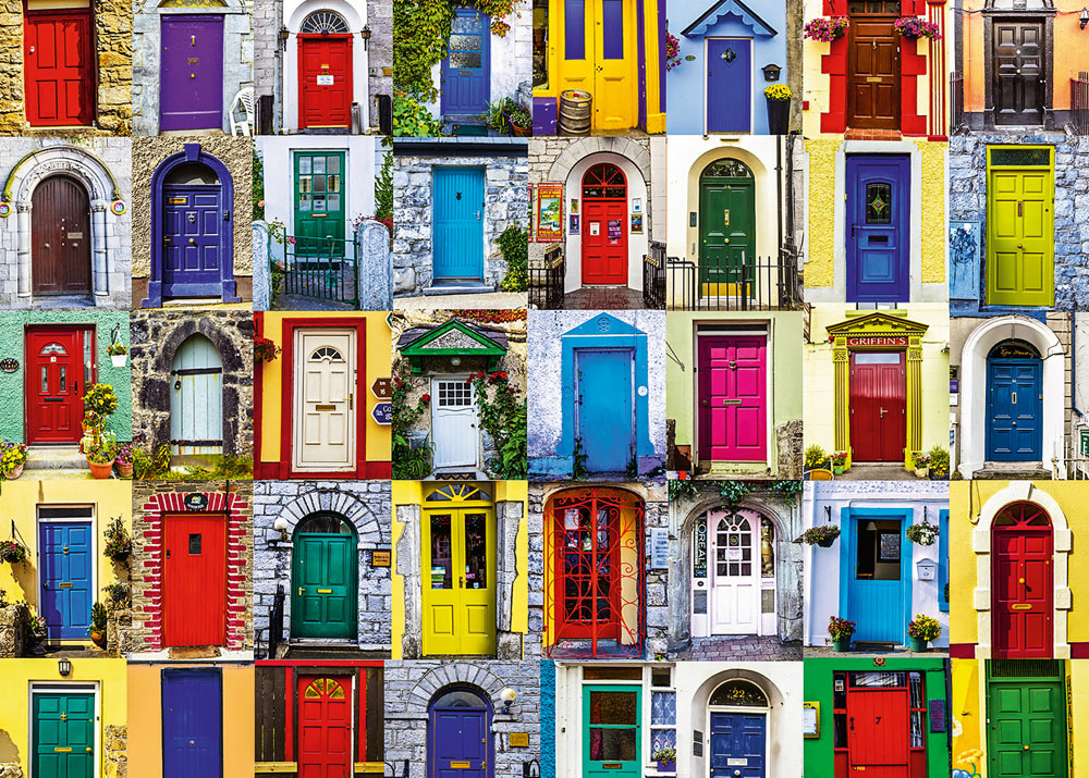 1000 Pc Doors of the World Puzzle