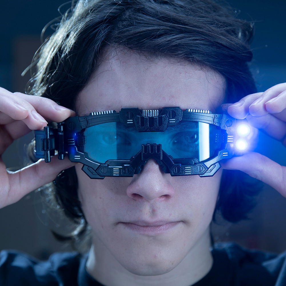 Lunettes de vision nocturne Spy Mission avec lumières