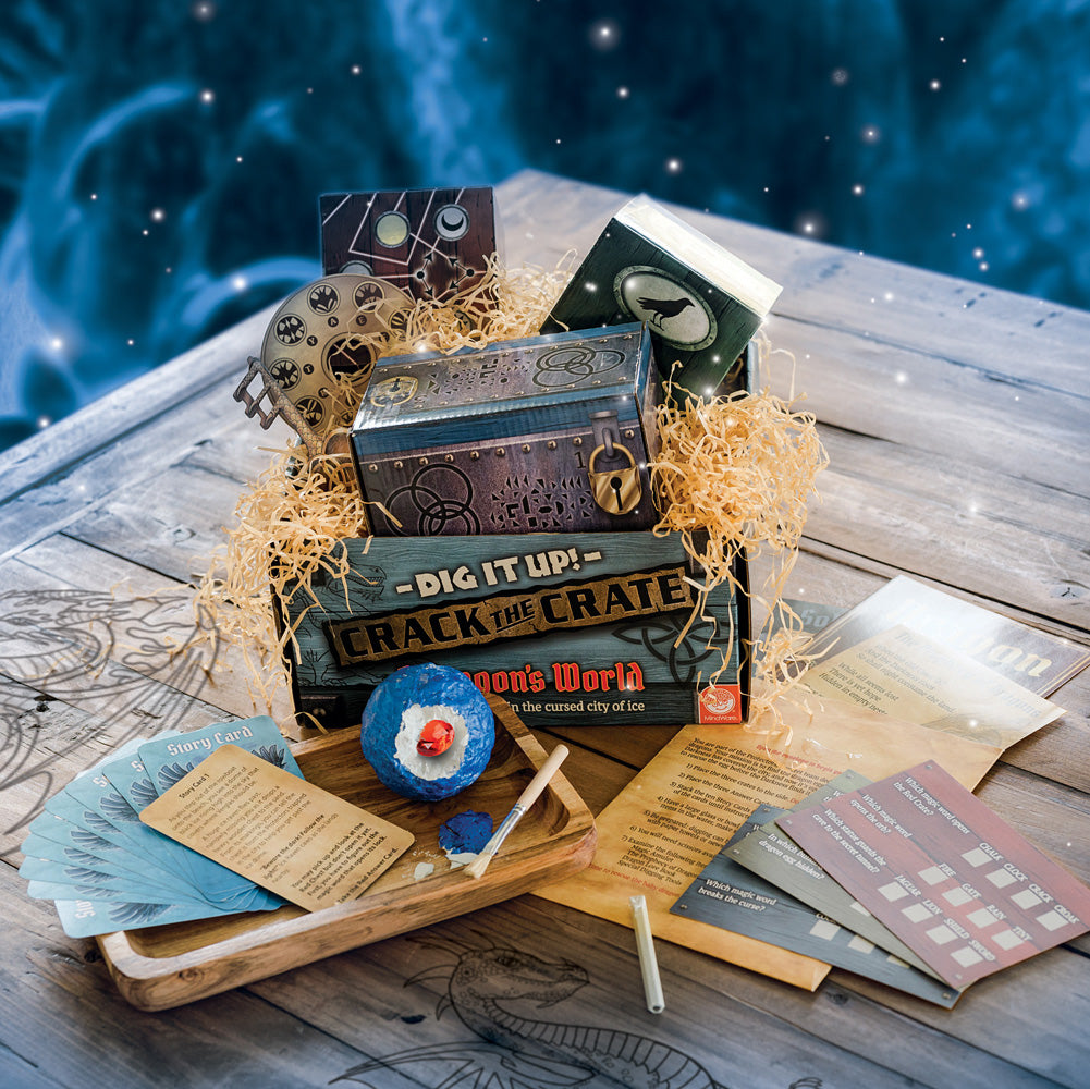 Dig It Up! Crack the Crate - A Dragon's World - Story Adventure Game Age 8+