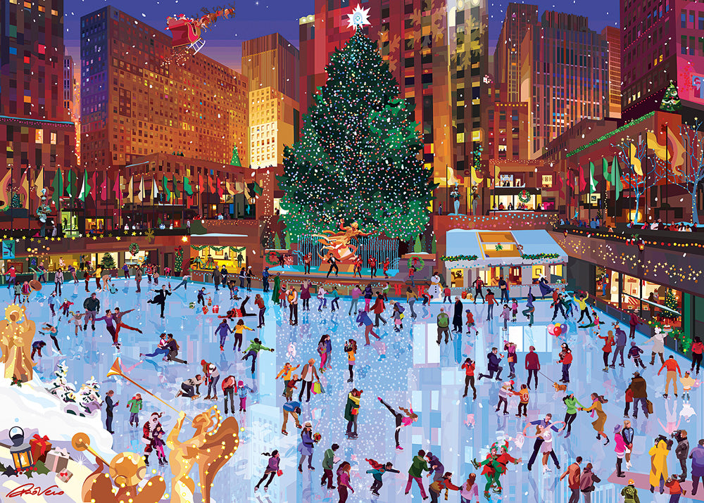 1000 Pc Rockefeller Center Joy Puzzle