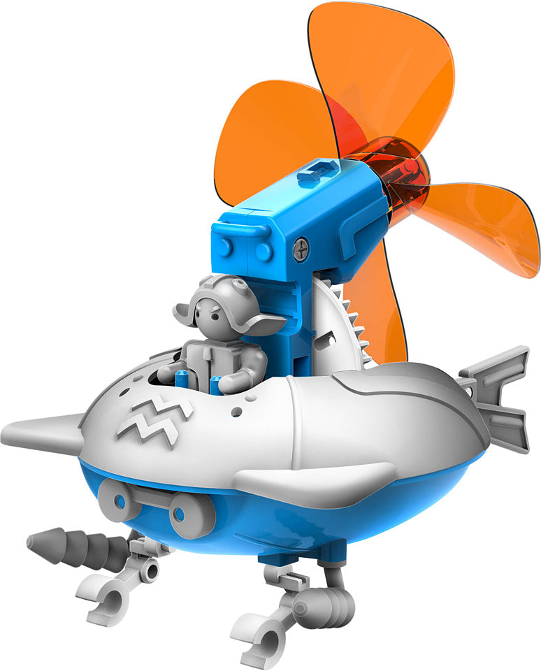 WindBots: 6-in-1 Wind-Powered Machine Kit Age 8+