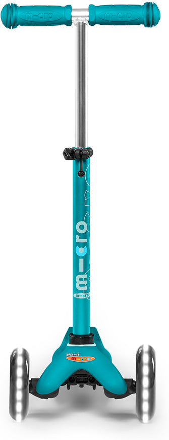 LOCAL PICK-UP ONLY - Micro Mini Deluxe LED Scooter - Aqua