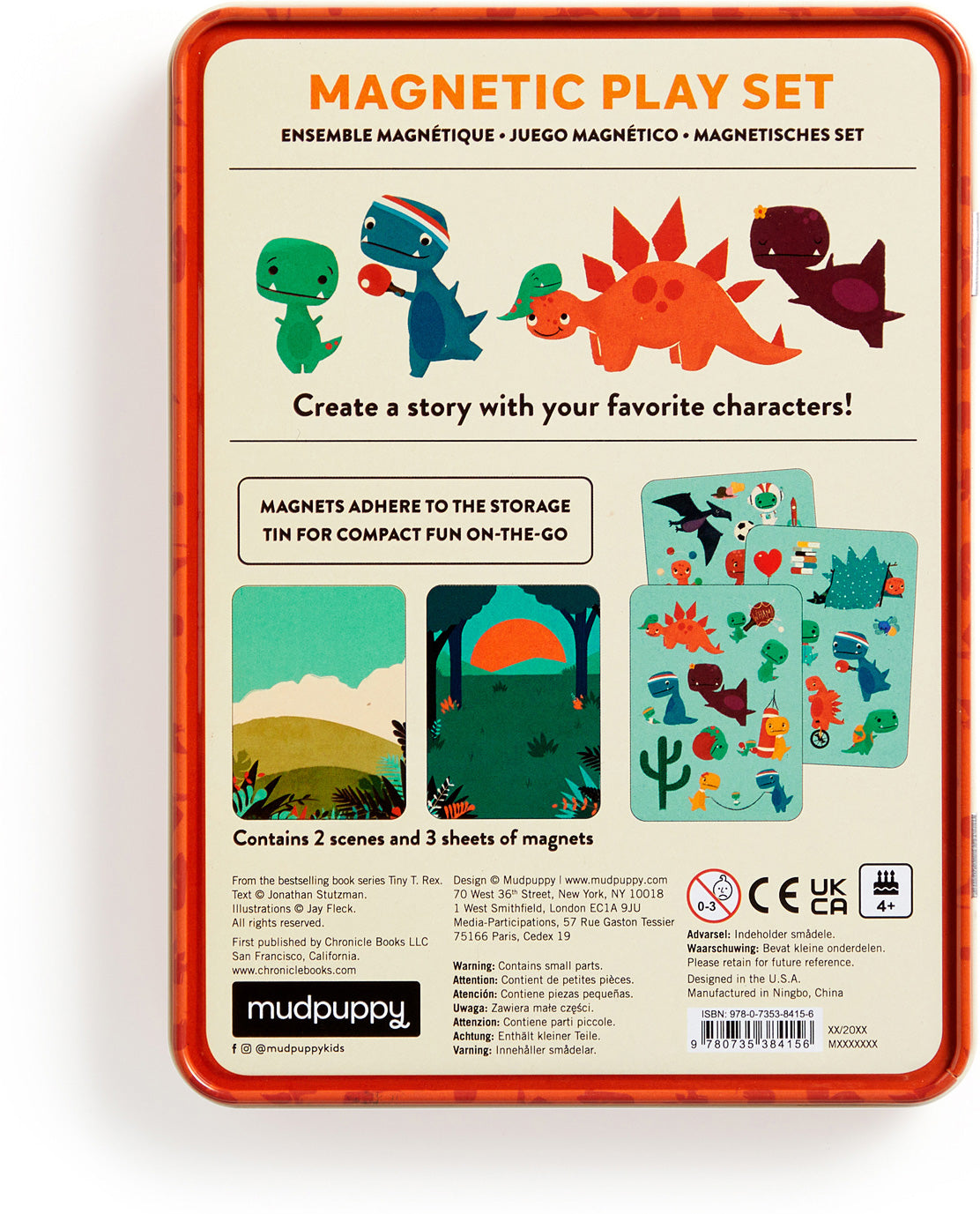 Tiny T. Rex Magnetic Play Set