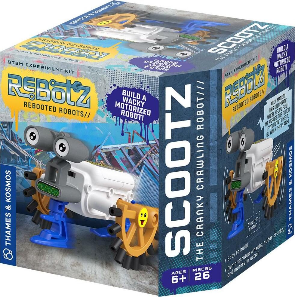 Rebotz: Scootz The Cranky Crawling Robot Age 6+