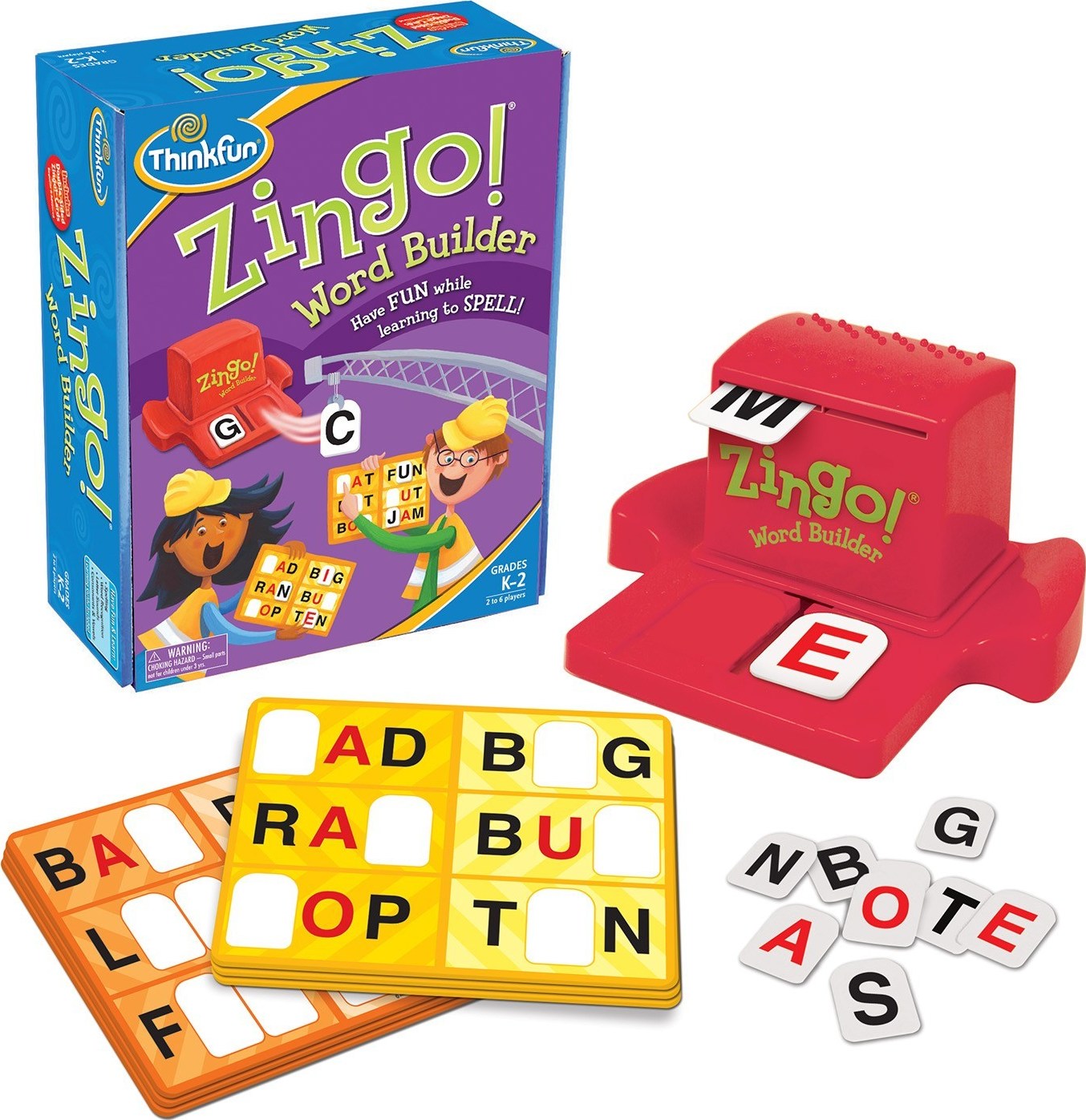 Think Fun Zingo! Word Builder