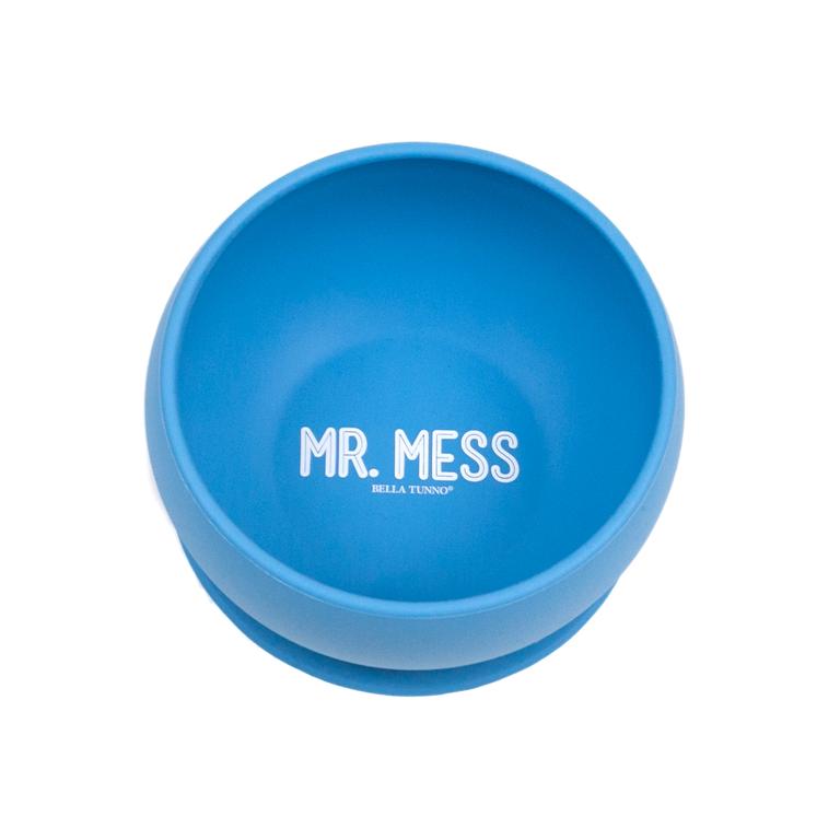 Mr. Mess Blue Bowl