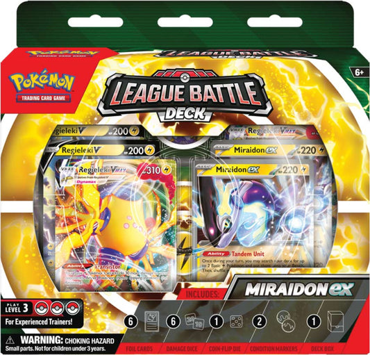 Pokemon TCG - Miraidon EX League Battle Deck