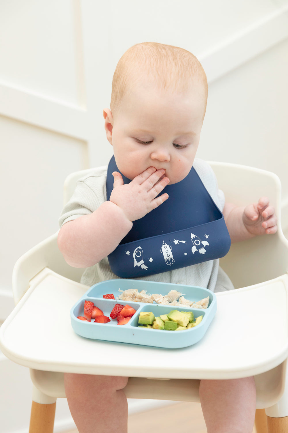 Outer Space Little Bites Bib