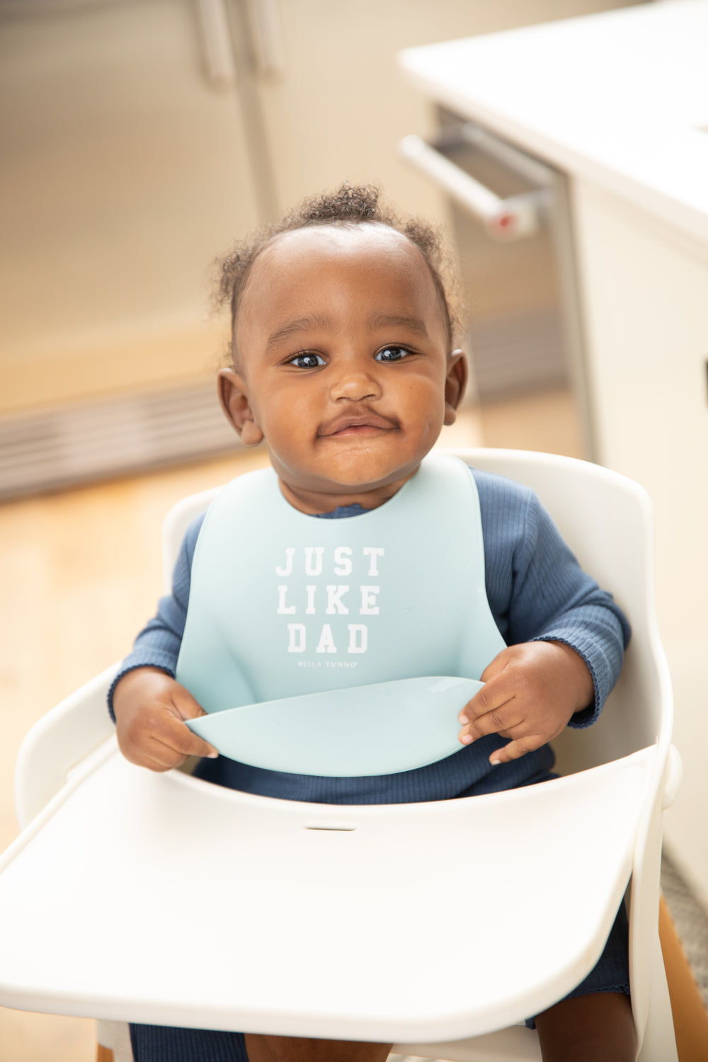 Just like Dad Wonder Bib