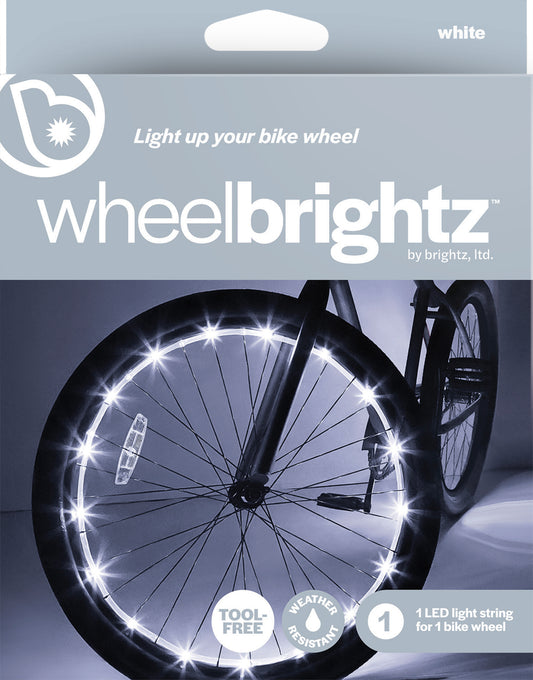 Wheelbrightz White Led Bicycle Wheel Light