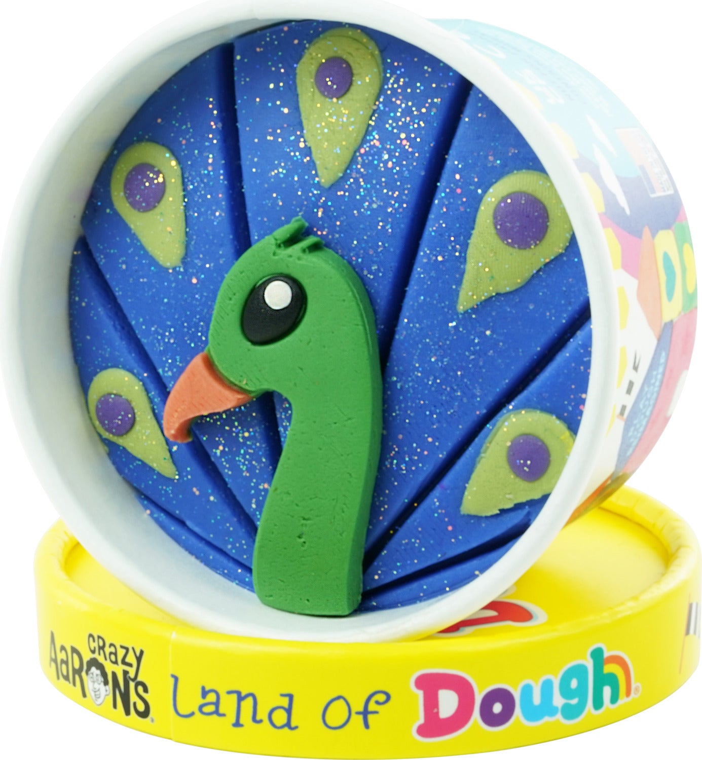  Land of Dough 5 Ounce Brock Peacock Medium Cup
