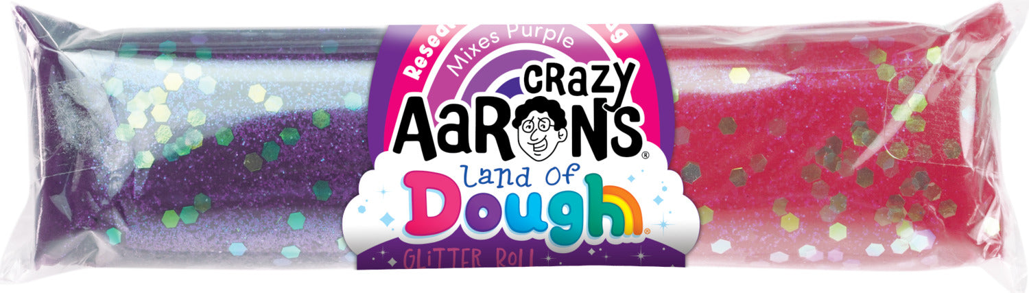 Land of Dough " Purple / Pink " Glitter Roll