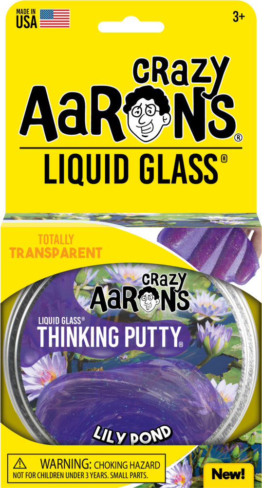 Lily Pond Liquid Glass Thinking Putty 4" Tin