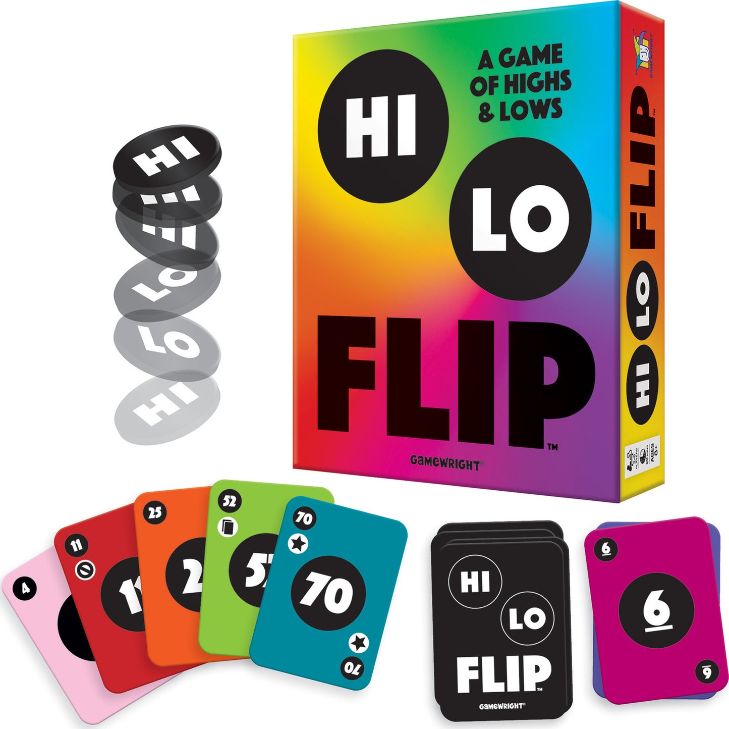 Hi Lo Flip Game Age 8+