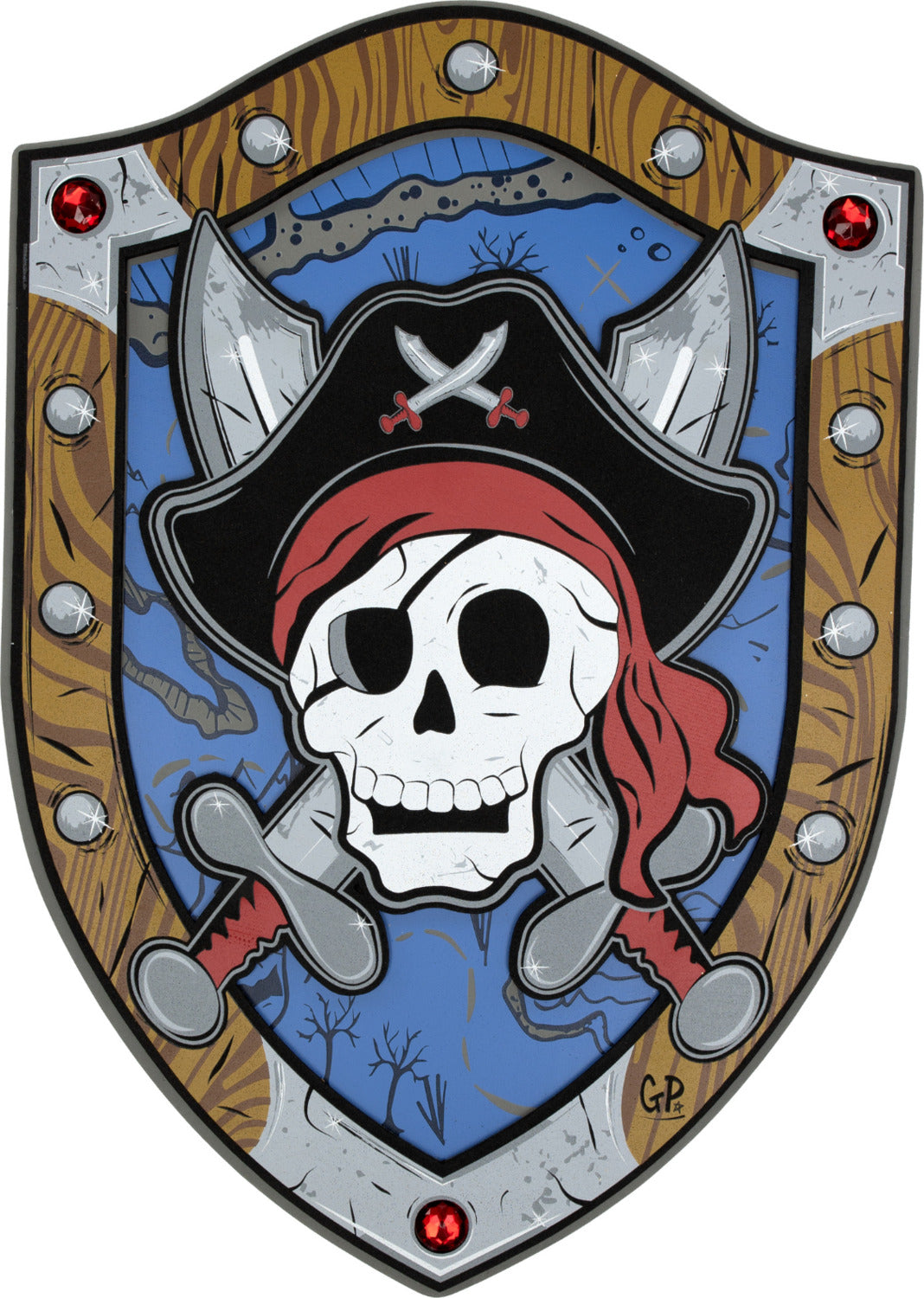 Captain Skull Pirate EVA Shield