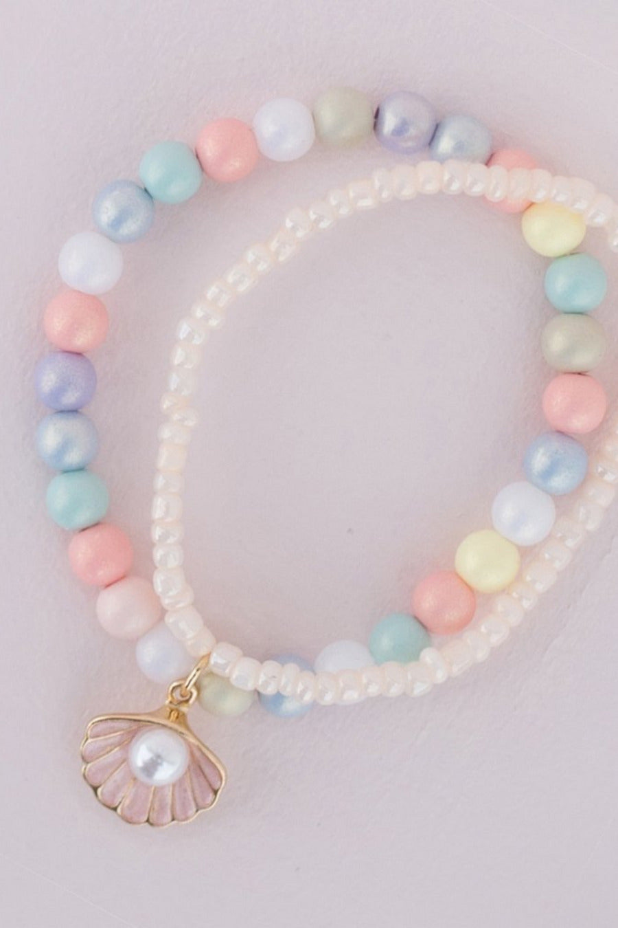 Boutique Pastel Shell Bracelet  Great Pretenders USA