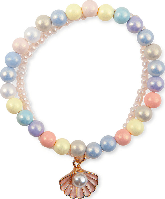 Boutique Pastel Shell Bracelet  Great Pretenders USA