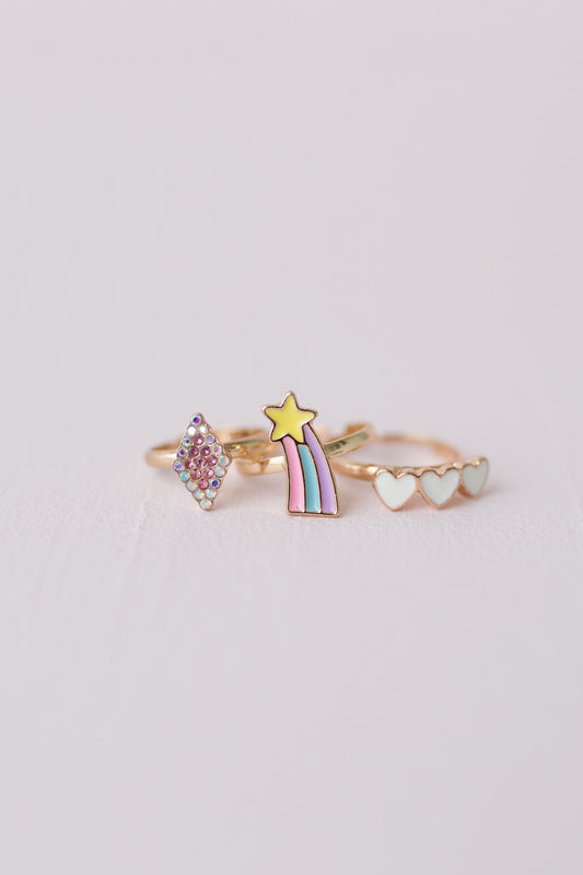 Boutique Heart Star Rings  Great Pretenders USA