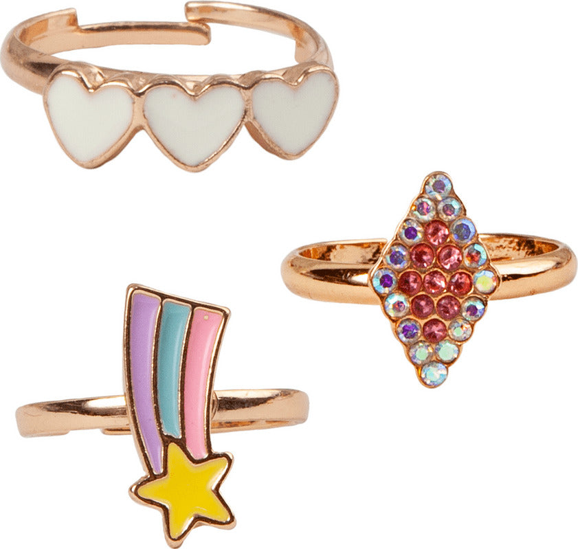 Boutique Heart Star Rings  Great Pretenders USA