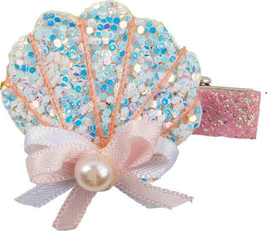 Boutique Sparkle Shell Hairclip