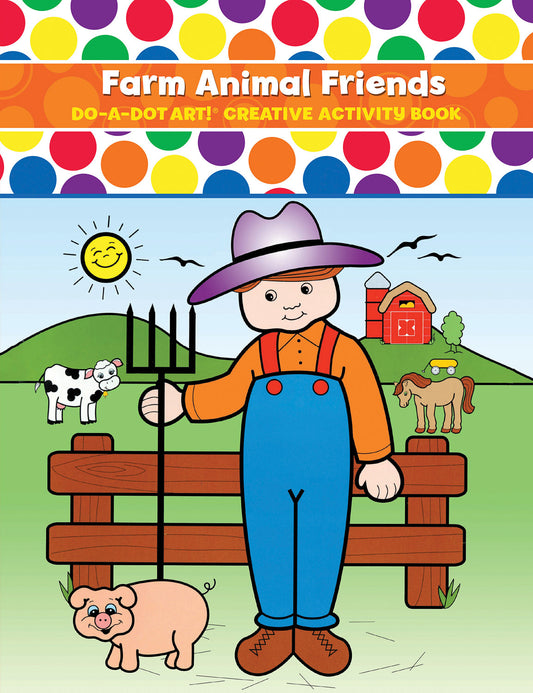 Do-A-Dot Art Farm Animals Activity Book